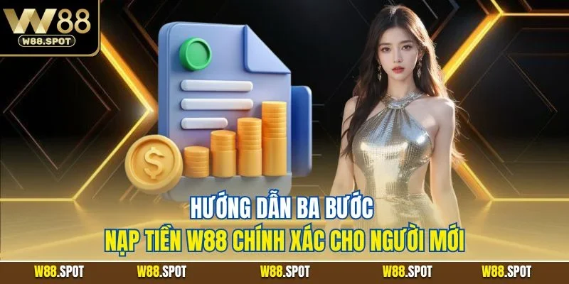 Hướng dẫn ba bước nạp tiền W88 chính xác cho người mới
