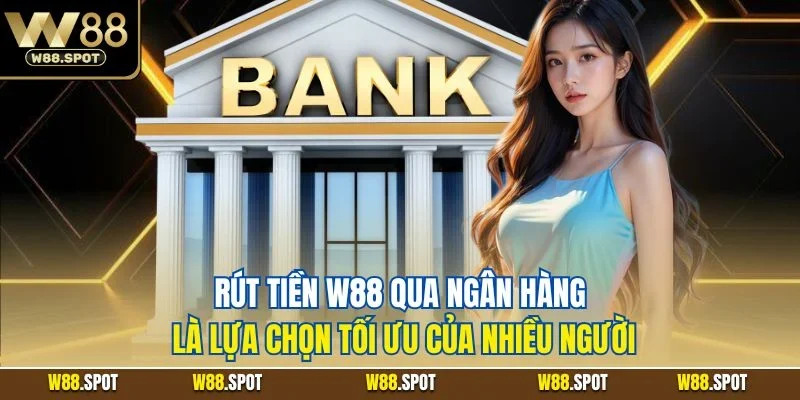 Rút tiền W88 qua ngân hàng là lựa chọn tối ưu của nhiều người